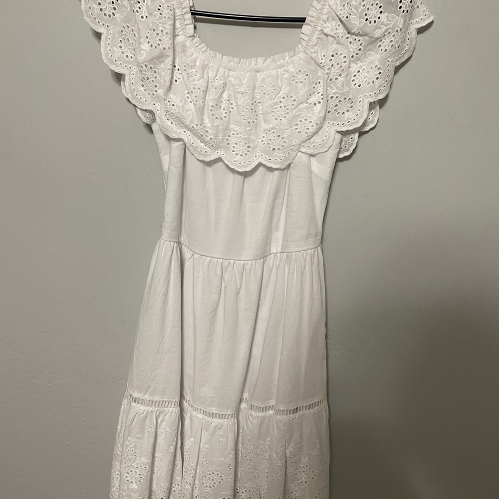 White dress